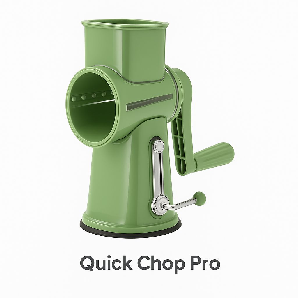 QuickChop Pro™ – 3-in-1 Vegetable Slicer